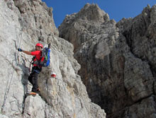 Via ferrata Bocchette Alte