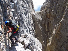 Via ferrata Bocchette Alte