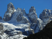 Dolomiti di Brenta da ovest