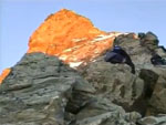 Cervino - Inizio della cresta Hornli