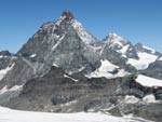 Cervino - La cima vista dal Plateau Ros