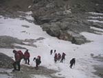 Pietraie e nevai salendo al Gran Paradiso