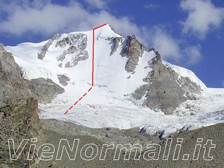 Parete nord del Gran Paradiso