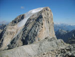 La cresta ovest della Marmolada